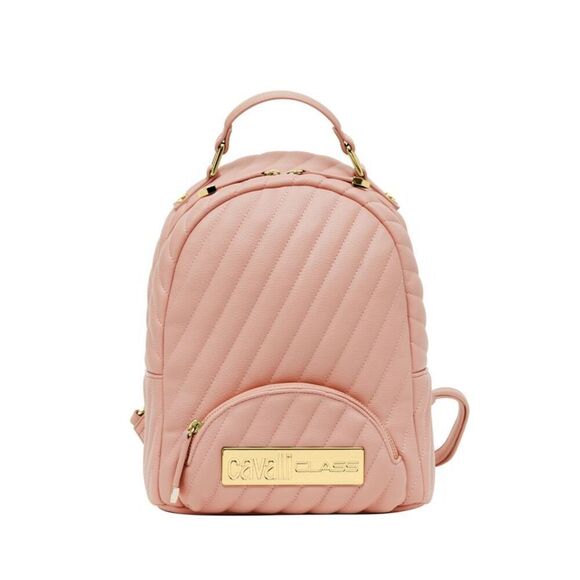 Cavalli Class ISCHIA Pink Small Fashion Backpack